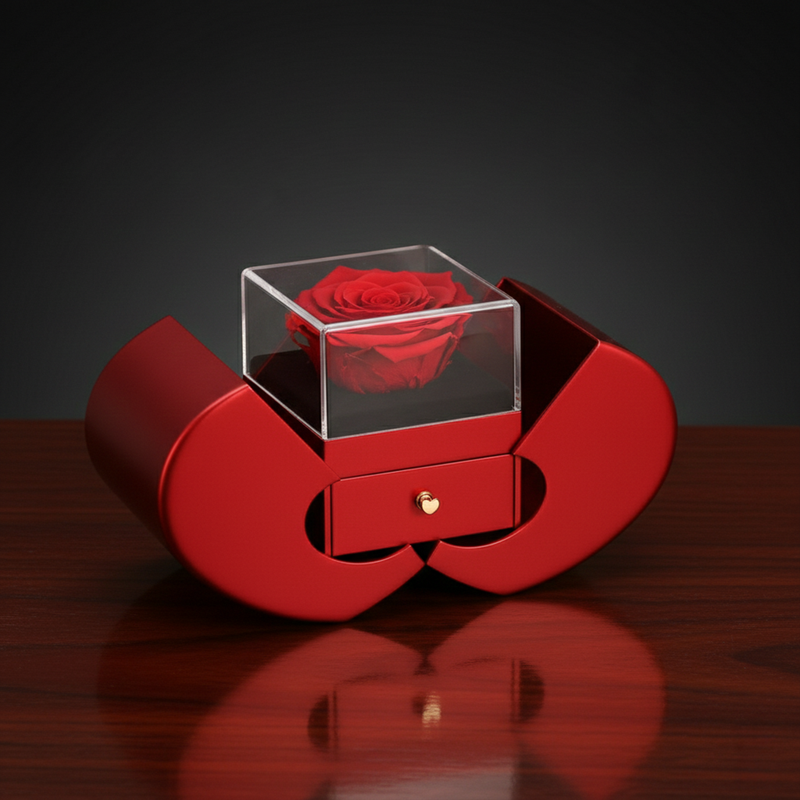 Heart Rose Box