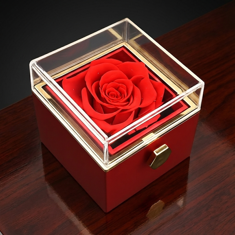 Rotating Rose Box