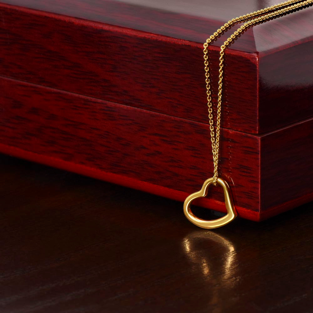 Open Heart Necklace
